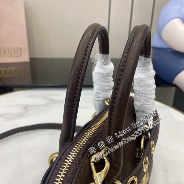 MIU MIU專櫃繆繆最新款爆款迷你號貝殼包手提女包 jh2667型號：5BP090，